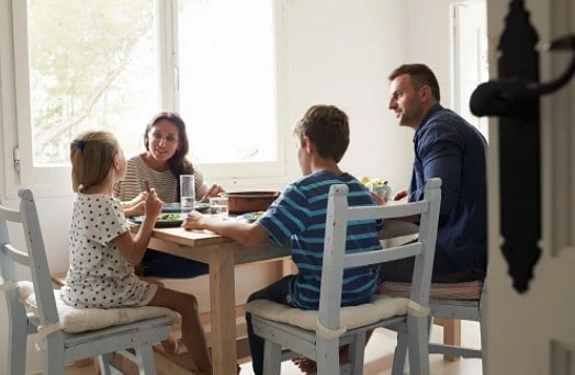 Família: A mesa da família